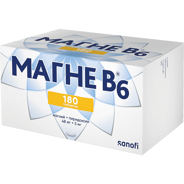 Магне В6 таб №180