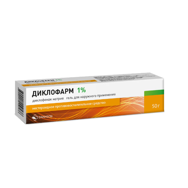 Диклофарм 1% гел для наруж 50г
