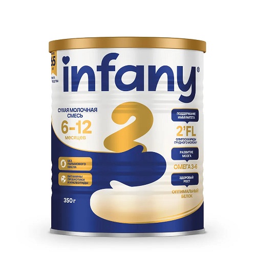 Молочная смесь INFANY с 6 до 12 мес 350г