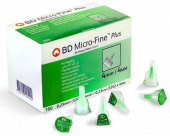 Иглы BD Micro-Fine Plus 0,23 мм (32G) х 4 мм №100