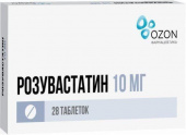 Розувастатин 10мг таб №28 Озон