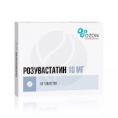 Розувастатин 10мг таб №30 Озон