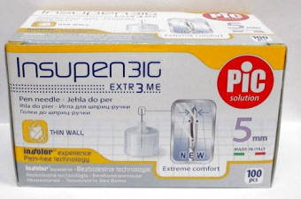 Иголки для инсулина раз 31G (0,25х5мм) фото в онлайн аптеки Aslpharm