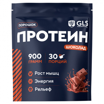 Протоин порошок шоколад 900г GLS фото в онлайн аптеки Aslpharm