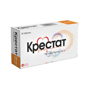Крестат 20мг таб №30 ССL фото в онлайн аптеки Aslpharm